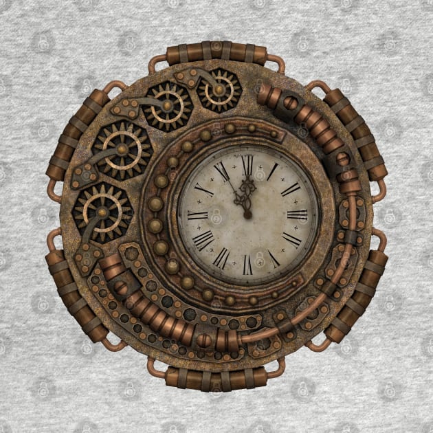 Steampunk - Clock by Kudostees